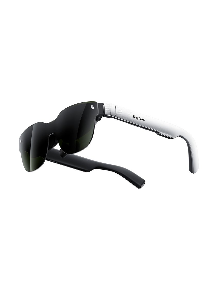 راي نيو RayNeo Air 3s AR/XR Smart Glasses - 4 Speakers, 201" 120Hz FHD OLED Display, Binge-Watcher/Gamer Glasses for iPhone 16/15 series, iPad.  - Image 1