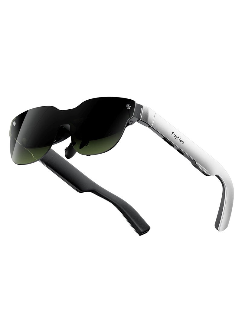 راي نيو RayNeo Air 3s AR/XR Smart Glasses - 4 Speakers, 201" 120Hz FHD OLED Display, Binge-Watcher/Gamer Glasses for iPhone 16/15 series, iPad.  - Image 2