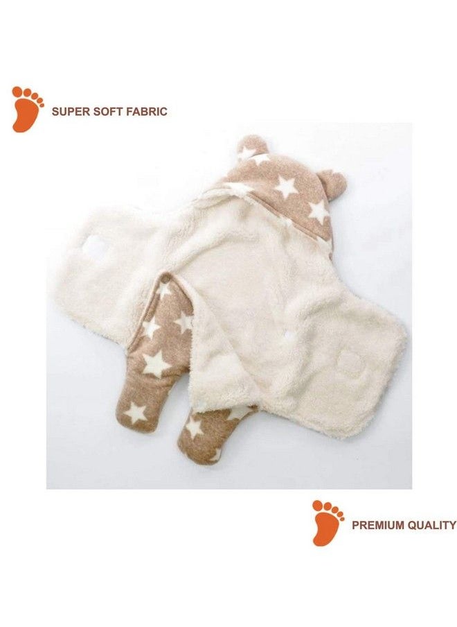 Double Layered Multipurpose Baby Blanket Wrapper (Choco Packer)