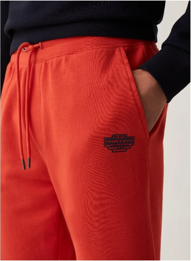 Ovs Bermuda joggers with Grand&Hills print