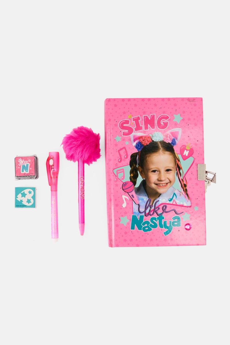 Like Nastya 11 Pcs Secret Notebook With Light Set - Image 5