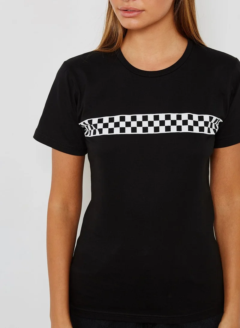 Ginger Checkerboard T-Shirt