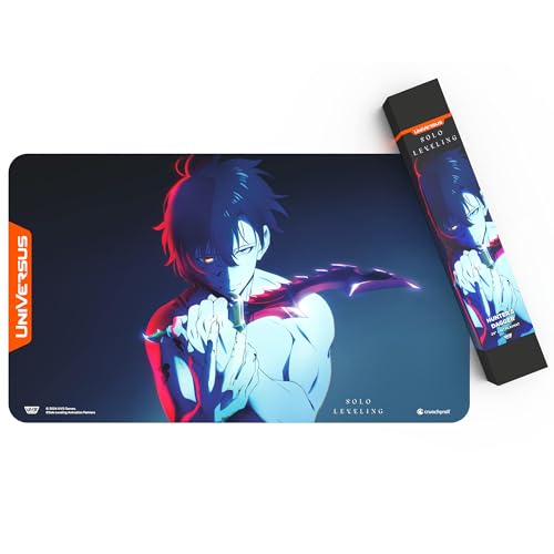 UniVersus Solo Leveling Hunters Dagger Playmat 24 x 14 Neoprene Mat NonSlip Back Tabletop Card Game Accessory UVS Games Officially Licensed - Image 5