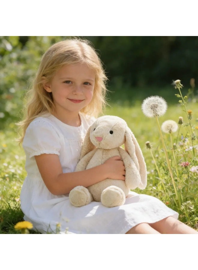 Unisex Soft Cotton Long Ear Stuffed Rabbit Plush Toy, Easter Bunny - Image 3