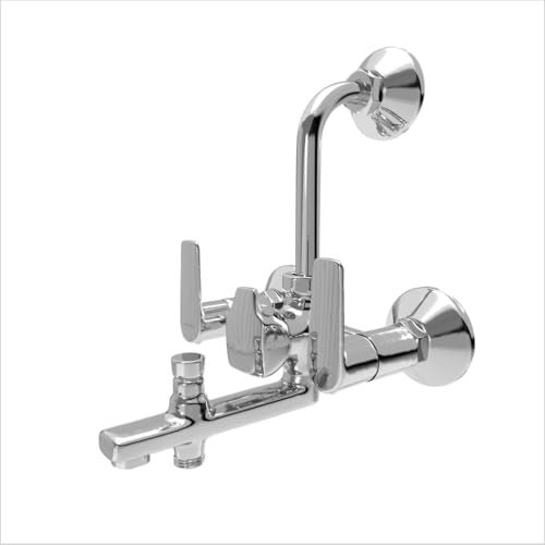Johnson Bathrooms Johnson Arctic Wall Mixer 3 in 1 with Bend Pipe Kit| Bathroom Tap, Mixer Tap, Wall Mixer, Kitchen Faucet| Provision for Hot & Cold Water|10-Year Warranty - Image 4