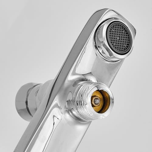 Johnson Bathrooms Johnson Arctic Wall Mixer 3 in 1 with Bend Pipe Kit| Bathroom Tap, Mixer Tap, Wall Mixer, Kitchen Faucet| Provision for Hot & Cold Water|10-Year Warranty - Image 3
