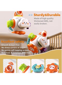 XiuWoo Montessori Busy Cube for Toddlers, Baby Toddler Learning Educational Toys for 9-18 Month 1-5 Years Old, Fidget Busy Board Sensory Travel Toys for Children with Autistic  - Image 3