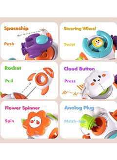 XiuWoo Montessori Busy Cube for Toddlers, Baby Toddler Learning Educational Toys for 9-18 Month 1-5 Years Old, Fidget Busy Board Sensory Travel Toys for Children with Autistic  - Image 4