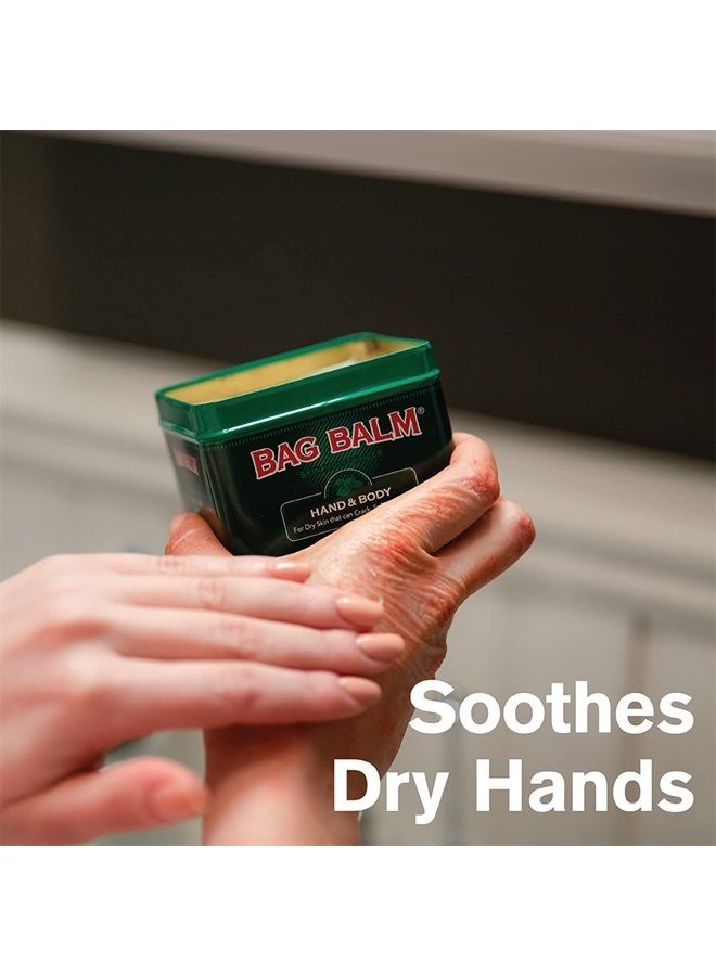 Bag Balm Vermont's Original for Cracked Hands, Dry Skin - Moisturizing Lotion Salve 8 Ounce - 2 Pack - Image 2