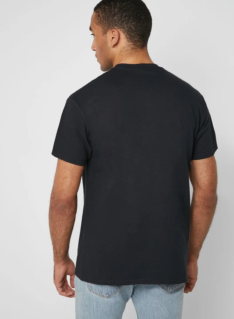NEW LOOK Streets Of Rage Graphic Crew Neck T-Shirt