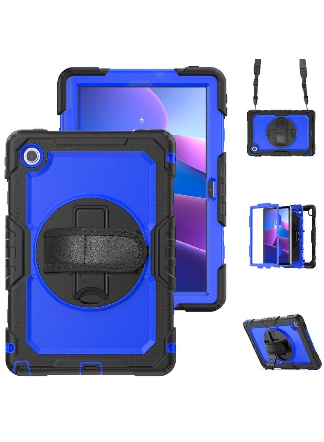 عام غطاء لوحي لـ Lenovo Tab 10.1 بوصة (2025) TB311FU/TB311XU: 【واقي شاشة مدمج】 حامل دوار 360°، غطاء متين مقاوم للصدمات مع حزام يد/كتف. - Image 1