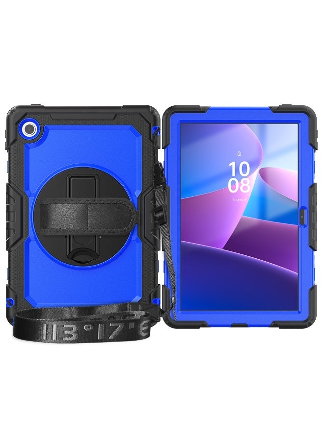 عام غطاء لوحي لـ Lenovo Tab 10.1 بوصة (2025) TB311FU/TB311XU: 【واقي شاشة مدمج】 حامل دوار 360°، غطاء متين مقاوم للصدمات مع حزام يد/كتف. - Image 5