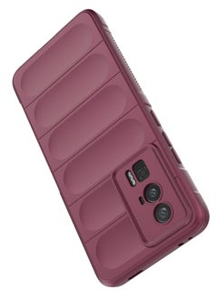 جولدن ماسك شاومى بوكو اف 5 برو/ريدمى كى 60/كى 60 برو (Xiaomi Poco F5 Pro/Redmi K60/K60 Pro) جراب ماجيك كيس كفر حماية للهاتف - (نبيتى)  - Image 5