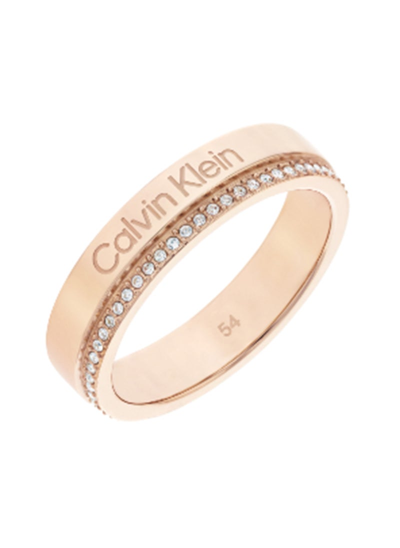 CALVIN KLEIN CALVIN KLEIN JEWELRY MINIMAL LINEAR FAMILY WOMENS RING - 35000202E  - Image 2