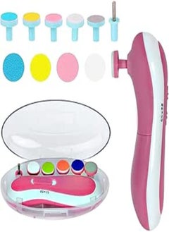 Generic Fantastic-Kids-Toys Electric Baby Nail Drill Set, Toenail Care Kit, Safe Manicure Kit for Babies and Women with LED Light and Nail Drill Heads (PINK) 