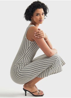 FAV Side Slit Printed Dress  - Image 4