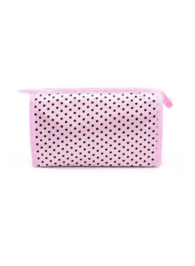 إسكدنيا حقيبة مضادة للماء ومناسبة للسفر، لأدوات العناية الشخصية وردي