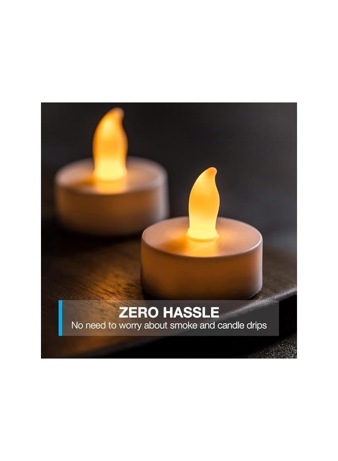 Green Tiger Diwali LED Candle Set for Home Decorations - Flameless Tea Light Candles for Diwali, Halloween, and Christmas Decor - Battery-Operated Diyas and Floating LED Candles for Festive Ambiance - Image 2