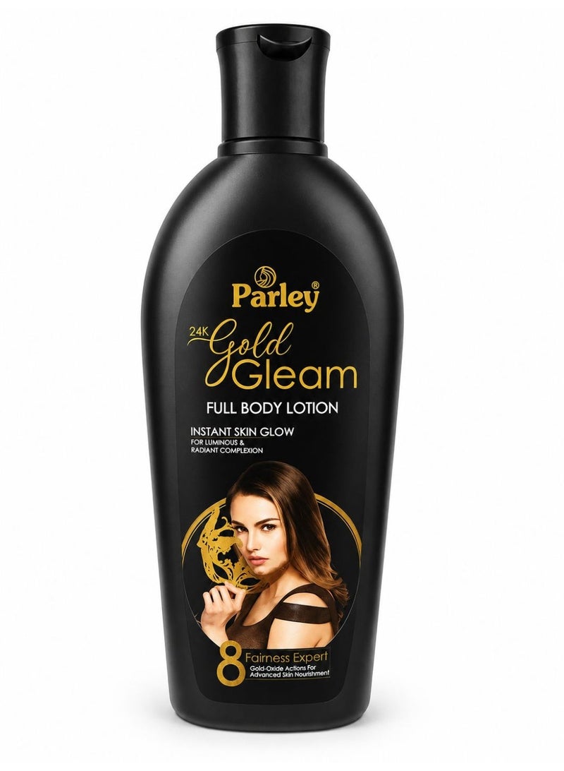 Parley 24K Gold Gleam Full Body Lotion 500ml - Image 1
