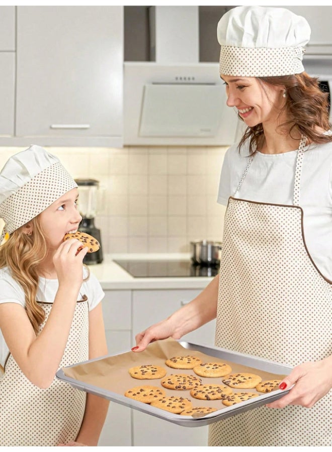 100 sheets of baking paper, designed for 8*12 inch baking trays, heat resistant, non-stick material, no cutting required, suitable for oven, grill, air fryer, steamer, baking, roasting, air frying, steaming bread and cupcakes - Image 5