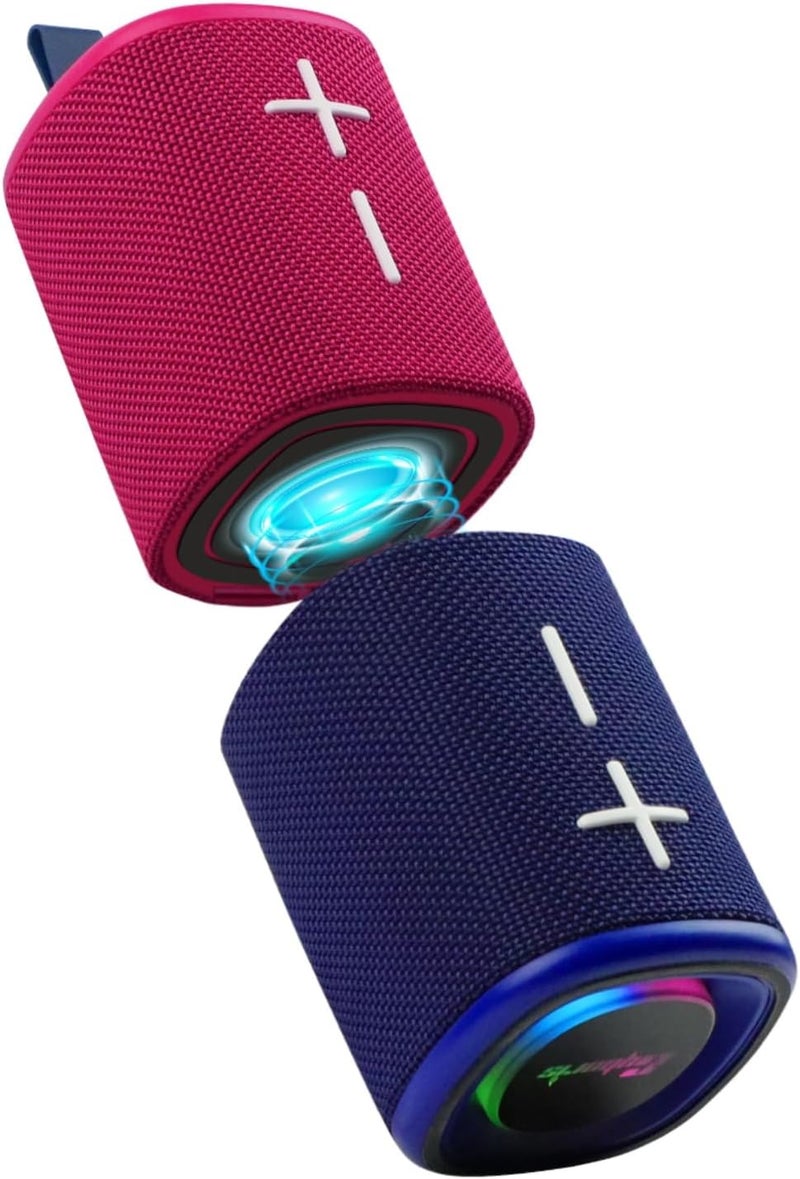 Cyboris 2 in 1 Magnetic Split Bluetooth Speaker, Color Blocking Waterproof Dual Splittable Portable Wireless Speaker 20W Loud Stereo Sound, Bluetooth V5.3, 24H Playtime, True Wireless Stereo for Home Outdoor - Image 1