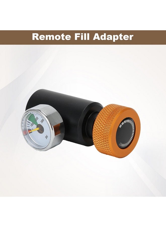 Pilipane Co2 Tank Refill Adapter Connector Kit Co2 Adapter For Soda Stream Water Maker With 3000Psi Pressure Gauge Soda Water Cylinder Co2 Refill Connector Adapter Accessories - Image 4