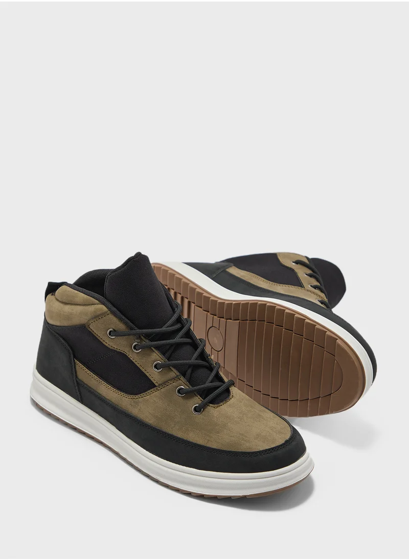 سفنتي فايف Padded Casual High Top Sneakers