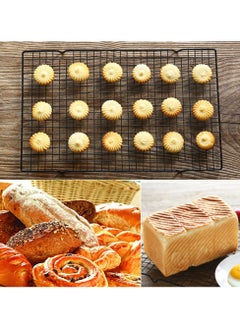 Generic 1pc Baking Tool Large Cake Cooling Rack Bread Cooling Rack Black Without Cold Drying Mesh  - Image 5