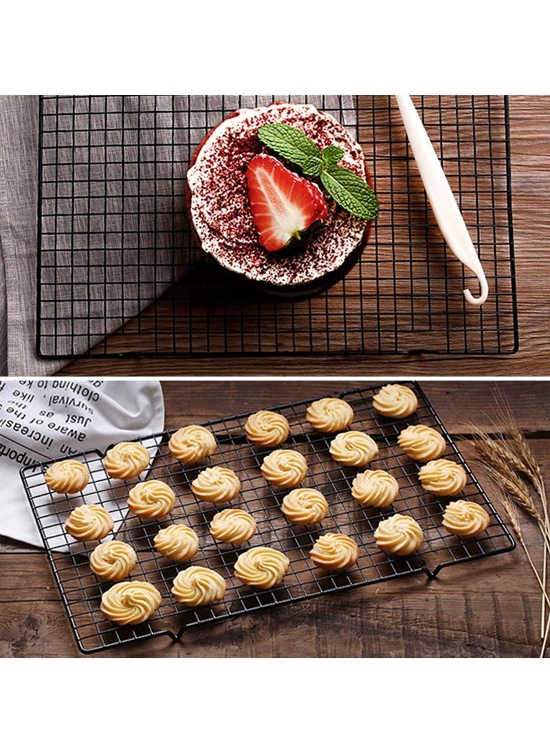 Generic - 1pc Baking Tool Large Cake Cooling Rack Bread Cooling Rack Black Without Cold Drying Mesh - Image 1