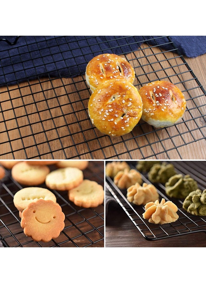 Generic - 1pc Baking Tool Large Cake Cooling Rack Bread Cooling Rack Black Without Cold Drying Mesh - Image 1