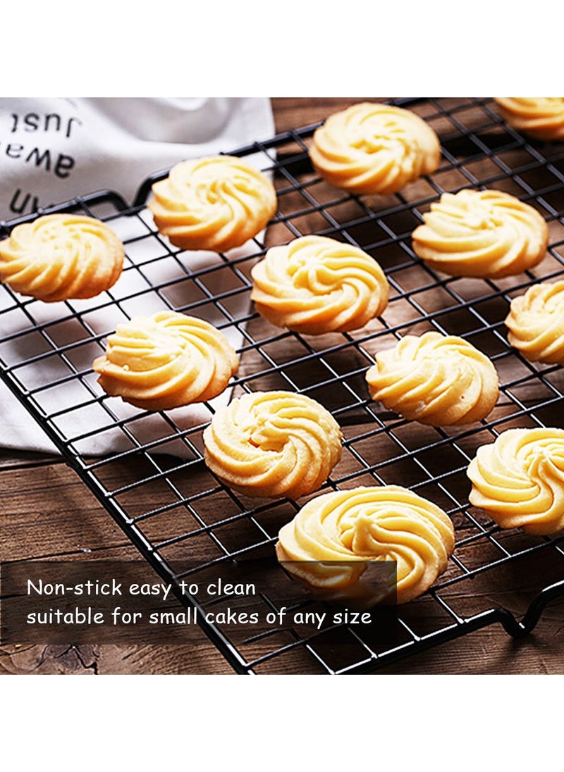 Generic - 1pc Baking Tool Large Cake Cooling Rack Bread Cooling Rack Black Without Cold Drying Mesh - Image 1