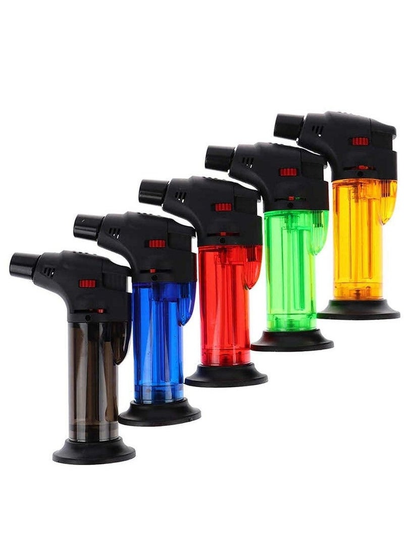 5 Pieces of Gas Filled Lighters Multicoloured - Image 1
