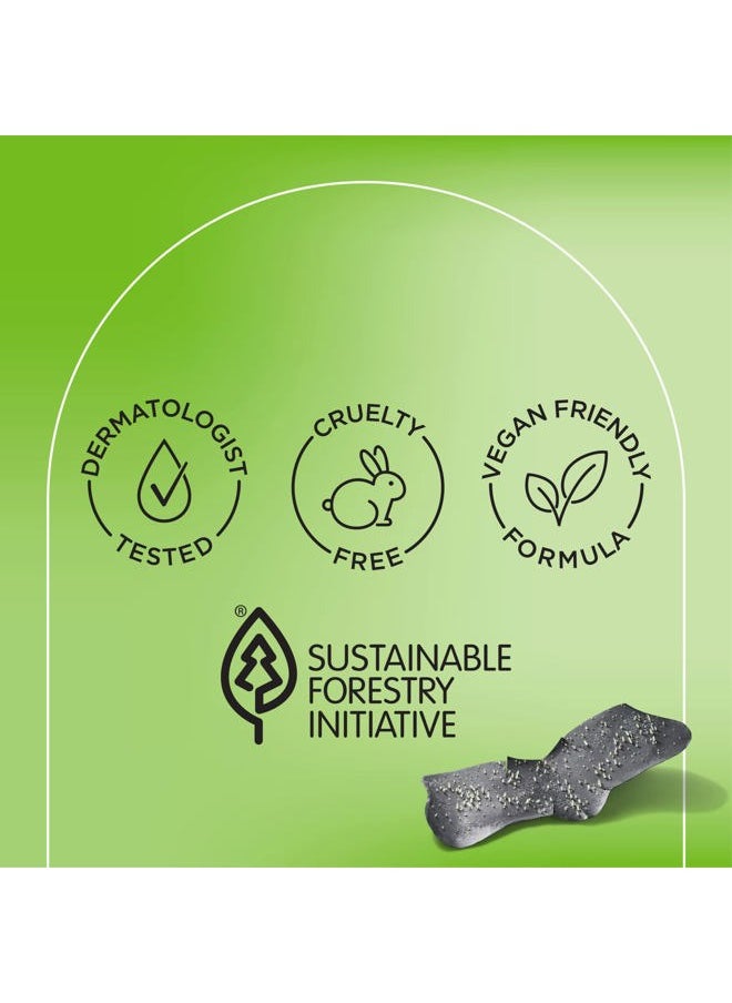 Bioré - Charcoal Deep Cleansing Pore Strips for Men, Nose Strips for Blackhead Removal on Oily Skin, Features C-Bond Technology with Instant Pore Unclogging, 6 Count - Image 1