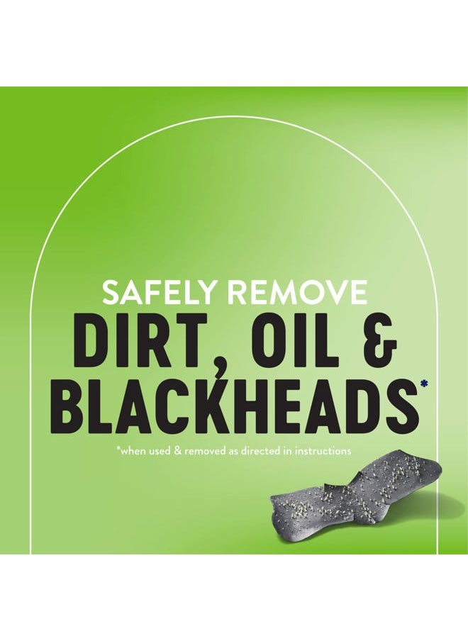 Bioré - Charcoal Deep Cleansing Pore Strips for Men, Nose Strips for Blackhead Removal on Oily Skin, Features C-Bond Technology with Instant Pore Unclogging, 6 Count - Image 1