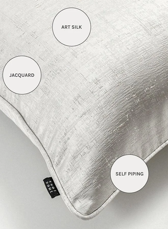 KNOT HOME Cushion Lainie Laurent (with filler) Pillow Knot Home Cover Set for Modern Sofa Contemporary Living Room Bedroom and Office Soft Washable