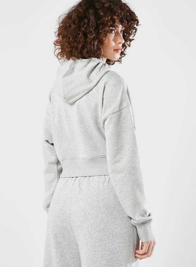 PUMA Classics Cropped Hoodie