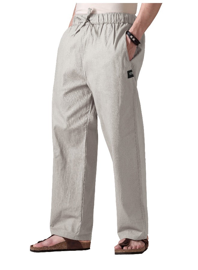 بيونغ بييونج بيجاما رمادي فاتح واسعة - Image 3