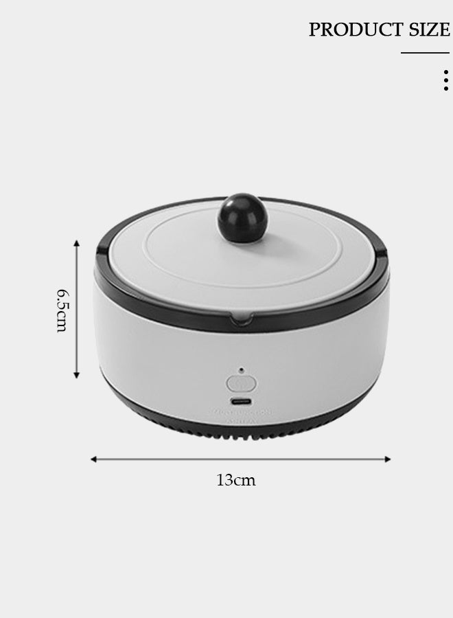 DUNISO Self Extinguishing Ashtray with Lid, 2 in 1 Multifunctional  Air Purifier with Filter Ashtray, Car Ashtray, Detachable Easy Clean Car Ashtray for Home, Car, Office - Image 5