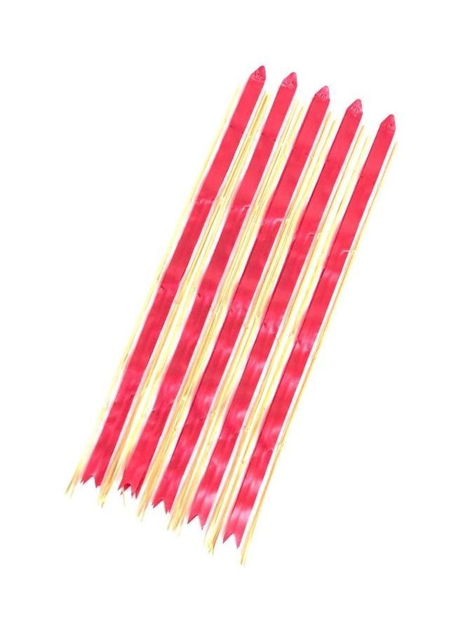 NIBEMINENT 100-Piece Pull Bow Gold/Dark Pink - Image 3