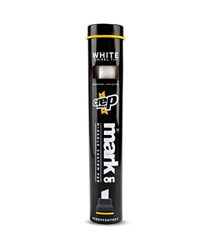 Crep protect قلم كريب بروتيكت مارك أون - استعادة وتخصيص نعل الأحذية الرياضية بدقة، طرف مائل 8 مم (أبيض) - Image 2