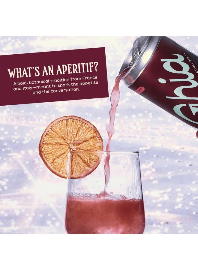 Ghia Le Spritz Non-Alcoholic Variety, 8 Fl Oz (Pack of 12) | Cocktail & Cocktail Mixer, Zero Proof Sparkling Apéritif With Soothing Herbal Extracts | No Added Sugar, No Sa - Image 3