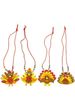 Thanksgiving Necklace Crafts For Kids Bulk - 12 Pack Diy Turkey Necklace Craft For Kids With 4 Styles, Thanksgiving Favors For Kids, Thanksgiving Toddler Craft, & Turkey Craft Kit - pzsku/Z2BF710C09AB498F88916Z/45/_/1734347981/3bfb6797-23ce-4524-a506-f0cb21fe4175