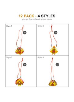 Thanksgiving Necklace Crafts For Kids Bulk - 12 Pack Diy Turkey Necklace Craft For Kids With 4 Styles, Thanksgiving Favors For Kids, Thanksgiving Toddler Craft, & Turkey Craft Kit - pzsku/Z2BF710C09AB498F88916Z/45/_/1734347995/54addfce-7c11-4309-8b8c-da669a255f81