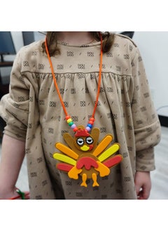 Thanksgiving Necklace Crafts For Kids Bulk - 12 Pack Diy Turkey Necklace Craft For Kids With 4 Styles, Thanksgiving Favors For Kids, Thanksgiving Toddler Craft, & Turkey Craft Kit - pzsku/Z2BF710C09AB498F88916Z/45/_/1734348006/011954ff-f3bd-4523-8a78-c48f24970235