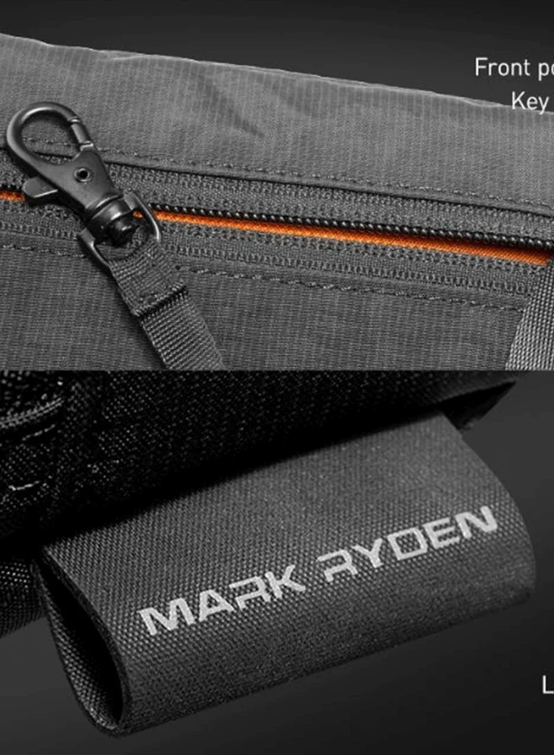 MARK RYDEN  Mark Ryden MR308 Travel Pouch, Anti-Theft Snap Lock, RFID Blocking, Water Resistant Nylon Fabric, Multi-Pocket Organizer Bag, Adjustable Strap, Lightweight 0.21 kg  | Best Price UAE