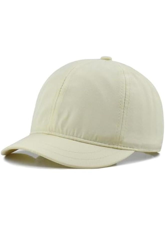 Generic Fashion Short Brim Lightweight Quick Dry Baseball Cap Unconstructed Plain Low Profile Dad Hat for Men Women  - Image 1