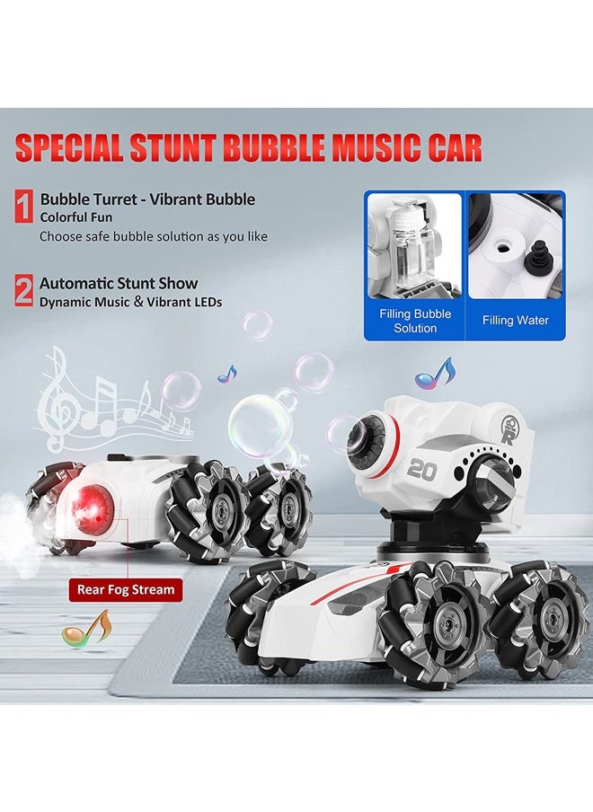 Beauenty 2.4G RC Car Toy 4WD RC Tank RC Toy Shooting Competitive Gesture Controlled Tank  - Image 4