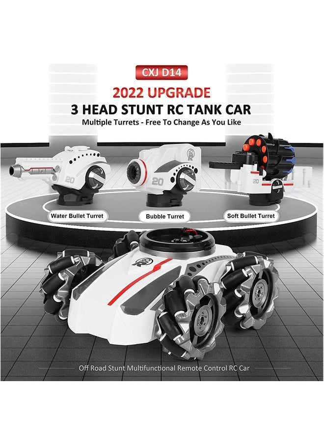 Beauenty 2.4G RC Car Toy 4WD RC Tank RC Toy Shooting Competitive Gesture Controlled Tank  - Image 3
