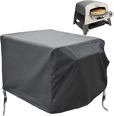 TOHONFOO Grill Cover for Cuisinart CGG-403 3-in-1 Portable Pizza Oven - CGC-103 3-in-1 Pizza Oven Grill Cover - Heavy - Image 1
