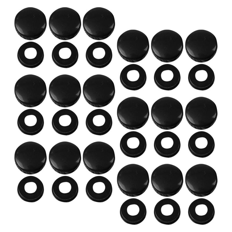 20 Pairs Screws For License Plates Replaceable License Screws License Plate Screws License Plate Fixed Accessories - Image 1